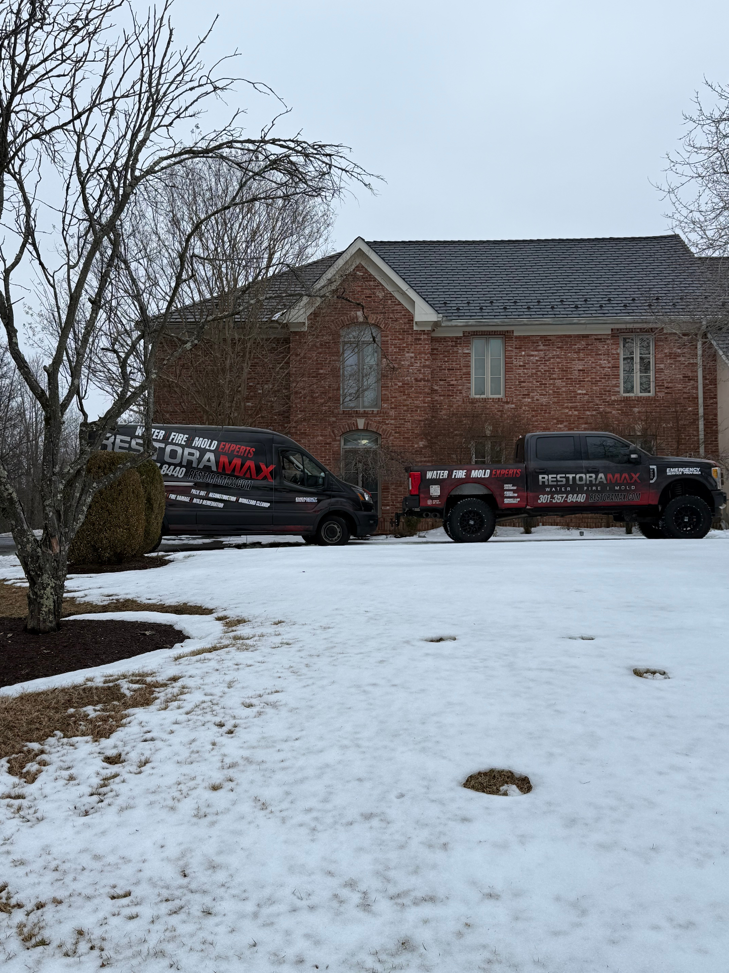 RestoraMax fleet vehicles ready for deployment